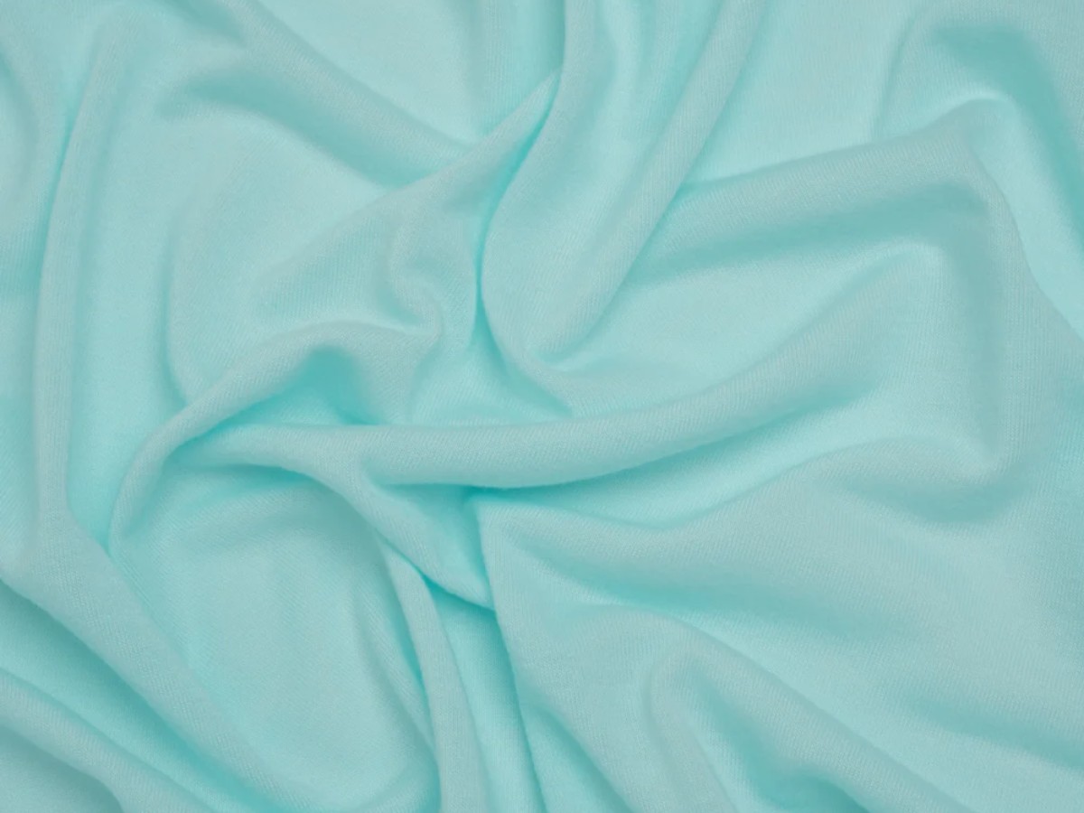 Close view of French terry fabric texture