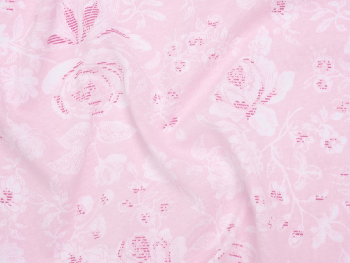 Close view of cotton single jersey fabric